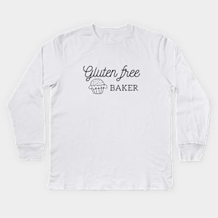 Gluten Free Baker Kids Long Sleeve T-Shirt